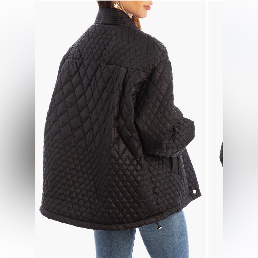 SAACHI Black Diamond Quilted Topper Jacket - Picture 3 of 3